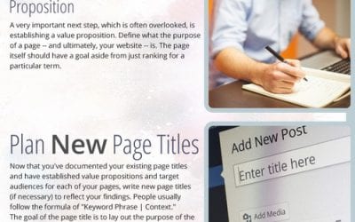 10 Tips for On-page SEO Management [infographic]